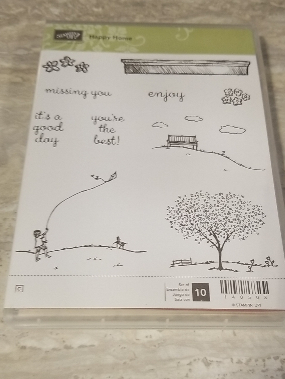 Stampin' Up! Happy Home  Stamp Set -